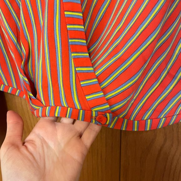 VERY SORRY, DONATED — Diane von Furstenberg Silk Wrap Blouse - Picture 12 of 14